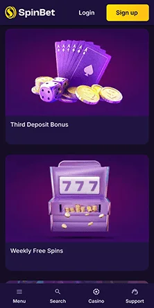 spinbet casino other bonus